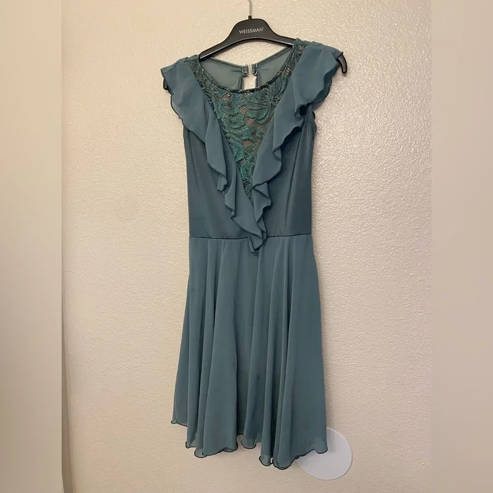 WEISSMAN Dance Costume lyrical I Want To Write You Song 10849 Sage green SA adul